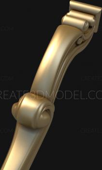 Legs (NJ_0199) 3D model for CNC machine